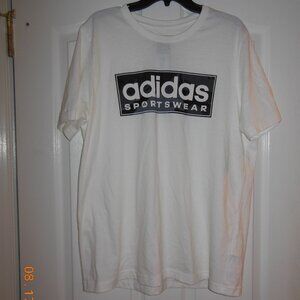 New w/ tags ADIDAS SPORTSWEAR t-shirt Size LARGE - The Brand With The 3 Stripes